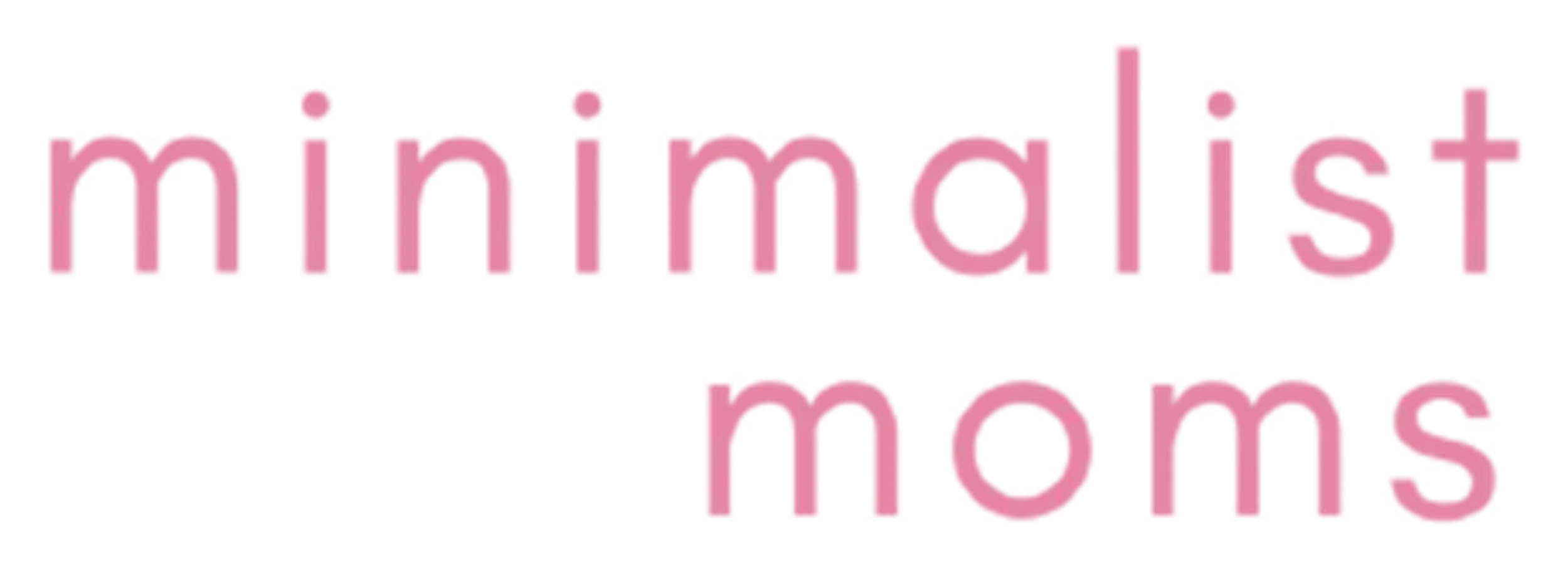 Minamlist Moms Podcast logo