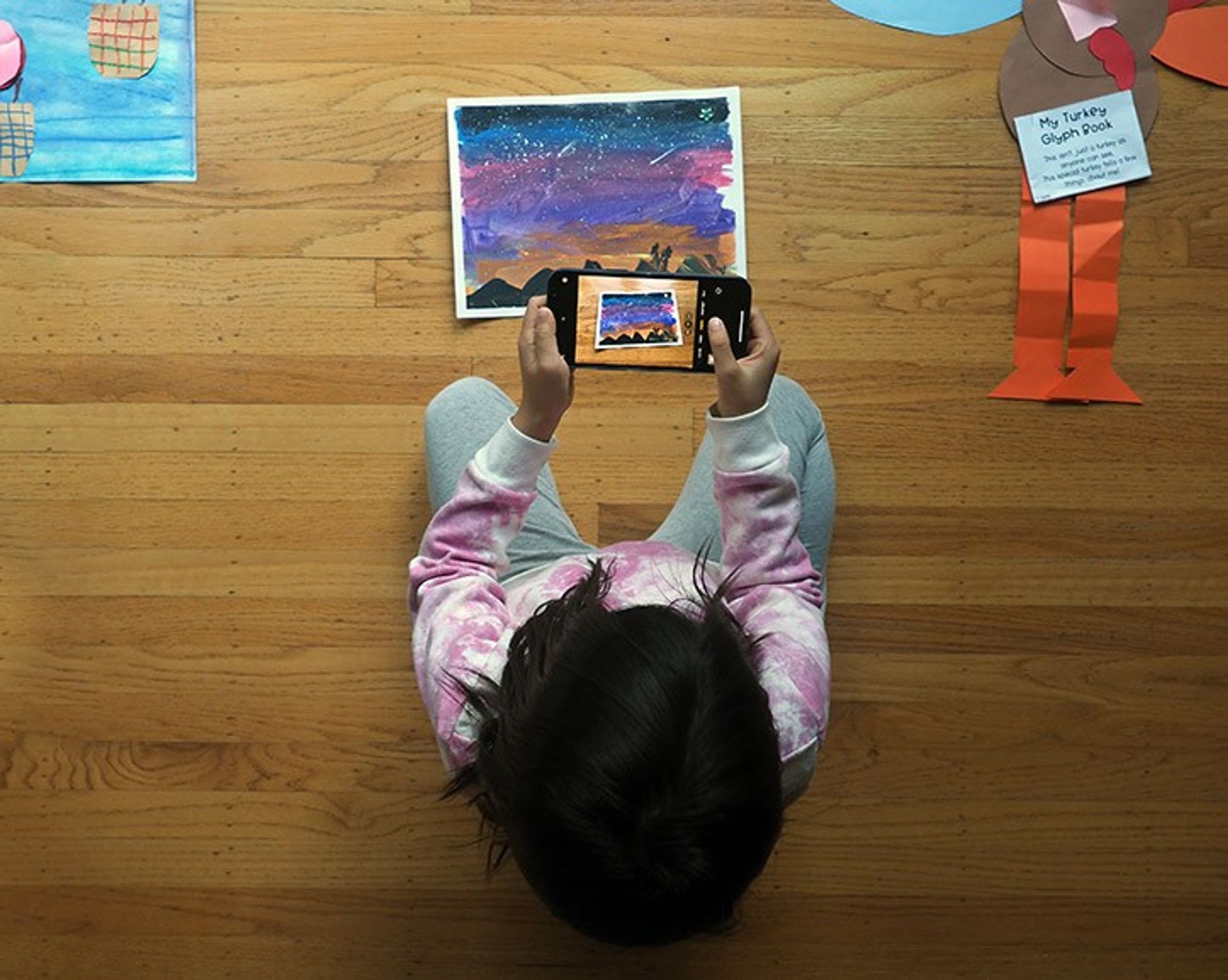 Involve the kids in the process of creating a Scribble book!