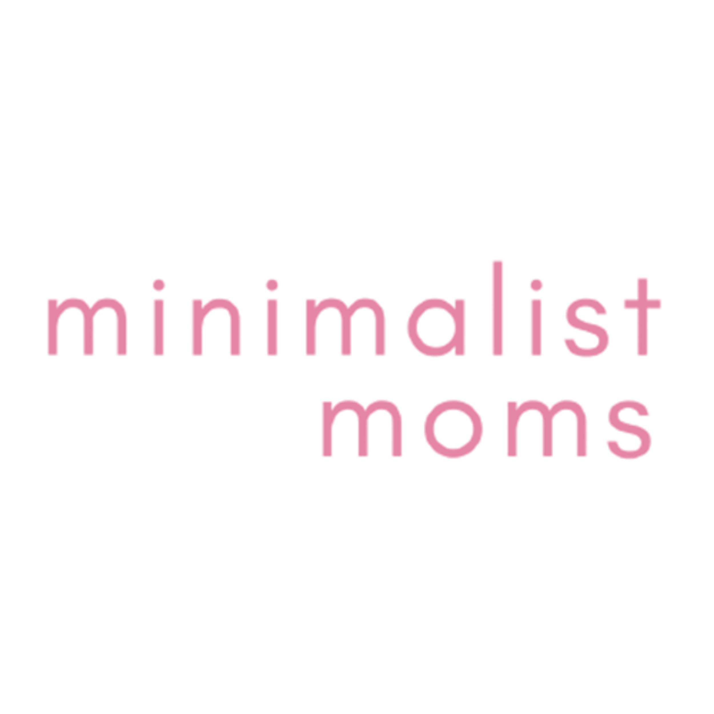 Minamlist Moms Podcast logo