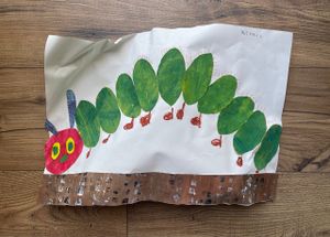 A Wrinkled Hungry Caterpillar 
